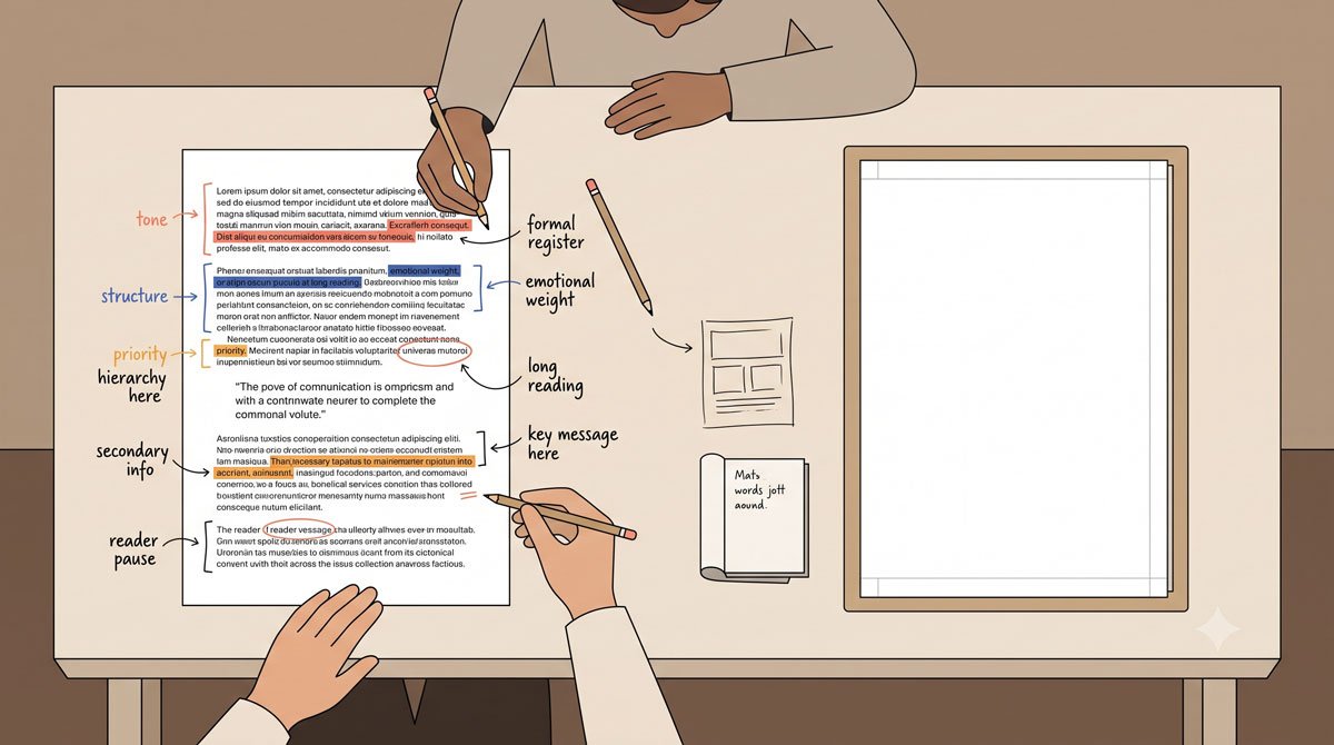 How to Choose Typefaces: Selection Principles That Work 1 Start with the Text, Not the Typeface