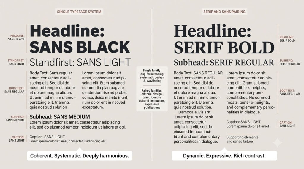 Combining Typefaces and Building Hierarchy 2 When and Why to Combine Typefaces