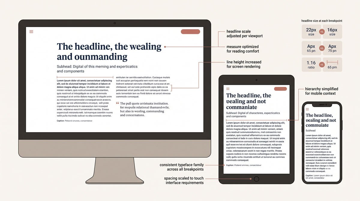 How to Choose Typefaces: Selection Principles That Work 4 Special Considerations for Digital and Web Type
