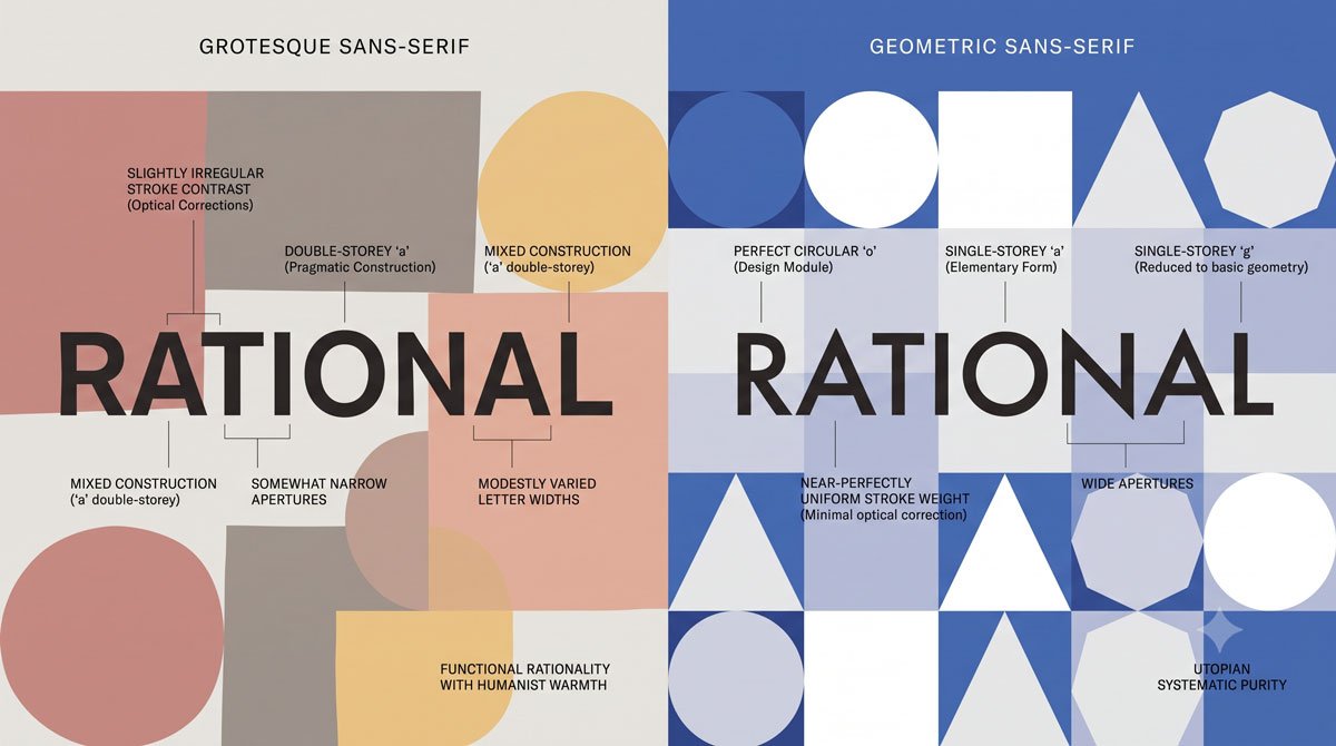 Typeface Categories: Serifs, Slabs and Sans Serifs 5 Sans Serif Categories: Grotesque and Geometric