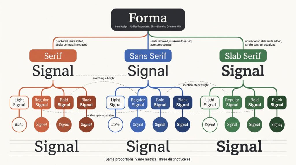 Combining Typefaces and Building Hierarchy 5 Using Superfamilies to Simplify Combinations