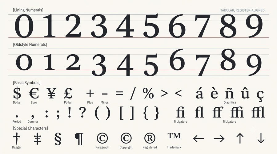 Type Anatomy: Learn the Language of Letterforms 8 Numerals, Symbols and Special Characters