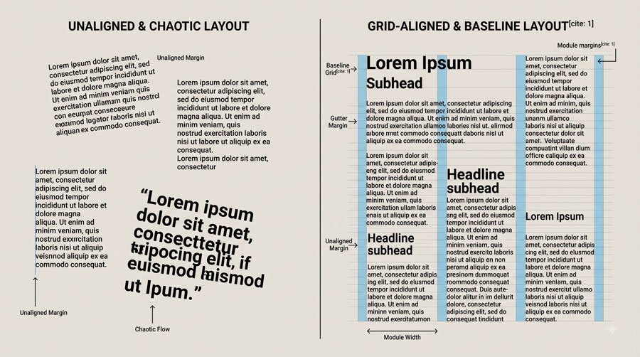 Baselines, Grids and Advanced Typographic Layouts 3 How Baseline Grids Support Layout Decisions