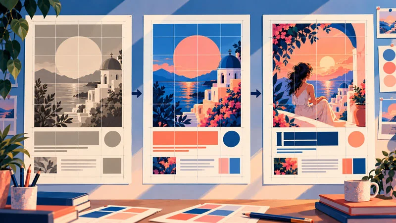 Where Do Great Ideas Come From? How Artists Steal Inspiration the Right Way 13 Poster rebuild exercise