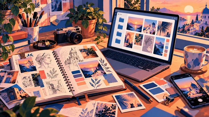 Where Do Great Ideas Come From? How Artists Steal Inspiration the Right Way 17 Creating Your Own Swipe File: A Digital and Analog Approach