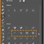 Arc-tool-spiral-tool-rectangular-grid-tool-polar-grid-tool