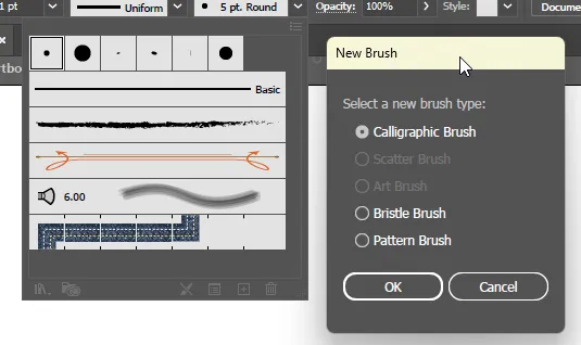 Master Paintbrush and Blob Brush Tool in Illustrator: Complete Guide 10 Five Primary Brush Types