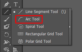 arc tool in illustrator