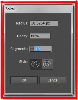 Master Adobe Illustrator's Line, Arc, Spiral & Grid Tools: Complete Step-by-Step Tutorial for Designers 16 spiral options in illustrator