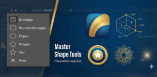 Master shape tools in illustrator