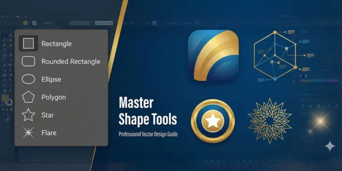 Master shape tools in illustrator