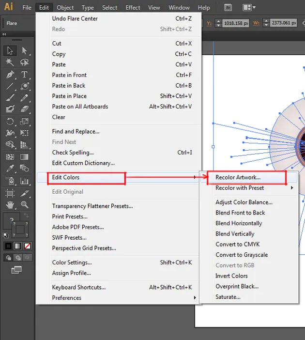 Master Adobe Illustrator Shape Tools: Complete Guide 23 Recolor artwork in illustrator