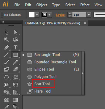 Star Tool in illustrator