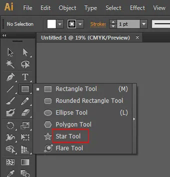 Master Adobe Illustrator Shape Tools: Complete Guide 15 Star Tool in illustrator