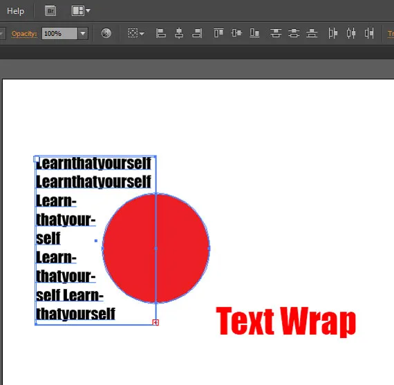 Master Illustrator Type Tool: Complete Guide 17 Text wrap in illustrator