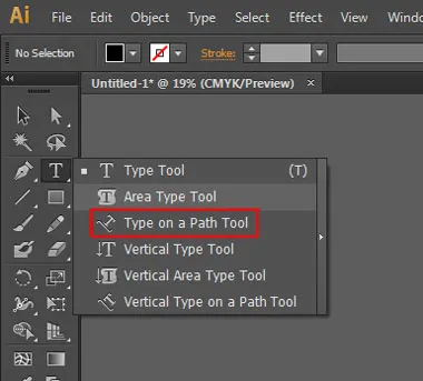 Master Illustrator Type Tool: Complete Guide 13 Type on a path tool