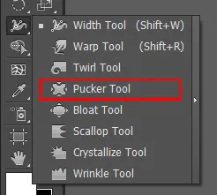 Width Tool in illustrator 14 Pucker tool in illustrator