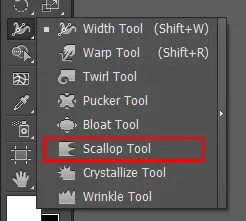 Width Tool in illustrator 17 scallop tool in illustrator