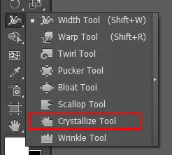 Width Tool in illustrator 19 crystallize tool in illustrator