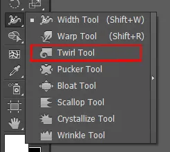 Width Tool in illustrator 12 Twirl tool in illustrator