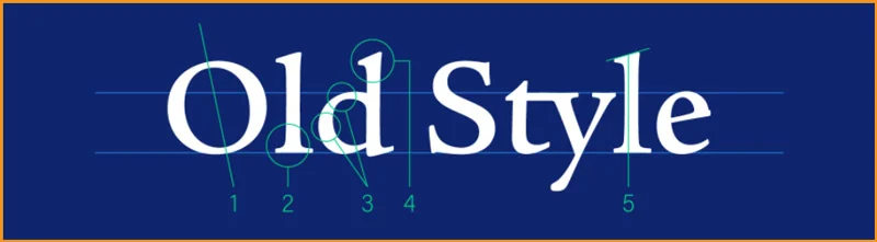 Typography 1 Old Style Serif fonts