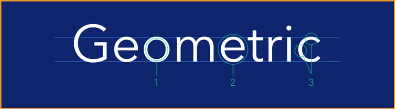 Typography 8 Geometirc Sans Serif Font