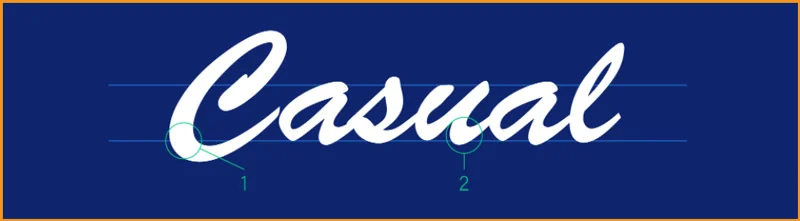 Typography 11 Casual Script Font