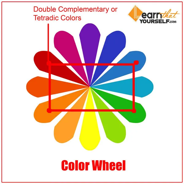 Color Theory 7 double complementary colors