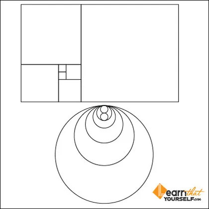 Golden Ratio 7 golden ratio circles