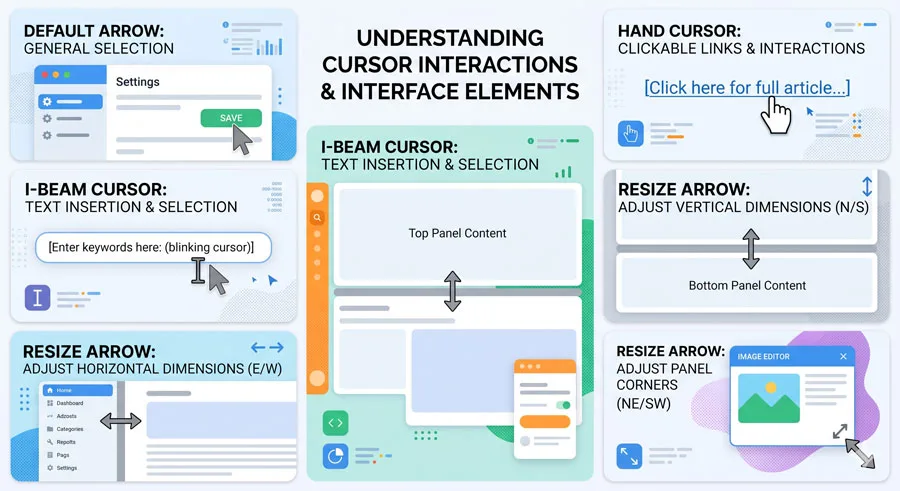 UI UX Glossary Part 1: 20 Essential UI Terms Every Designer Must Know 20 Cursors