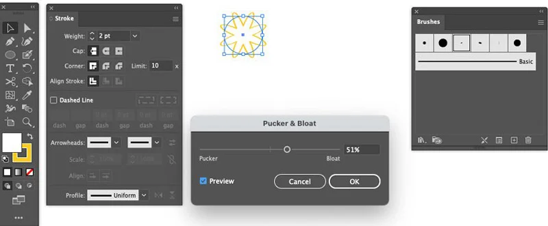 How to design a Retro Flower Pattern 12 retro flower