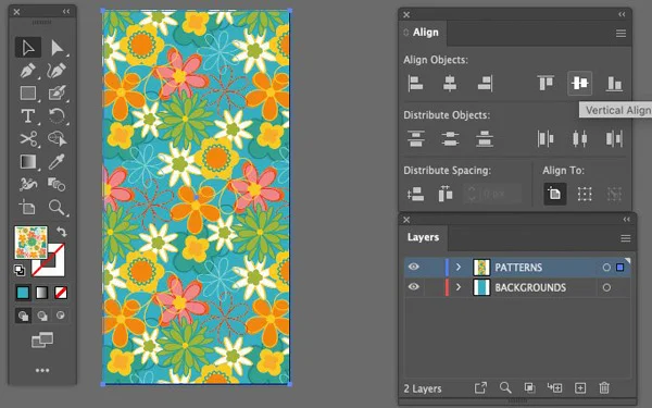 How to design a Retro Flower Pattern 28 Retro flower design pattern in illustrator