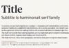 Combining Typefaces and Building Hierarchy Combining Typefaces and Building Hierarchy