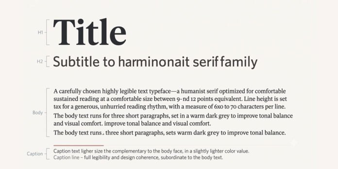 Combining Typefaces and Building Hierarchy