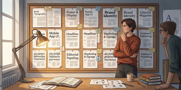 How to Choose Typefaces: Selection Principles That Work