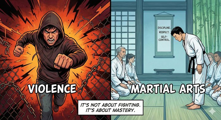 Life Lessons from Martial Arts: How Bruce Lee‑Style Training Builds Courage and Resilience 4 Martial Arts Is Not About Violence