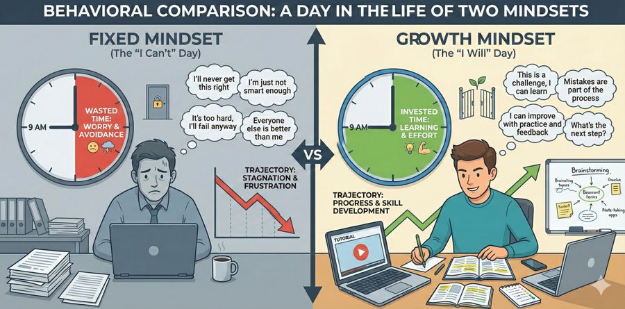 The Power of Belief: Why Your Mindset Controls Your Life 5 The Behavioural Differences