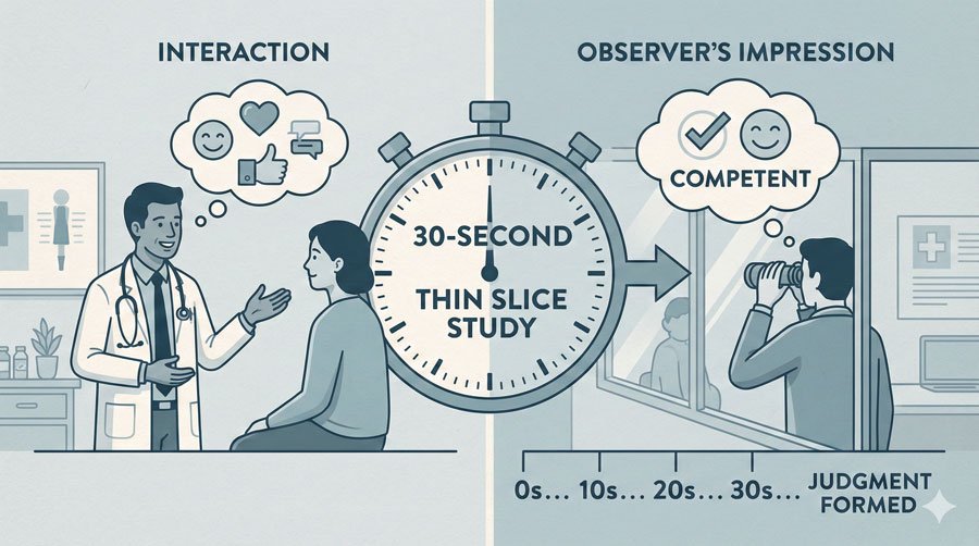 How to Master Body Language: 5 Techniques to Boost Confidence & Presence 2 The Nalini Ambady Study: First Impressions Are Everything