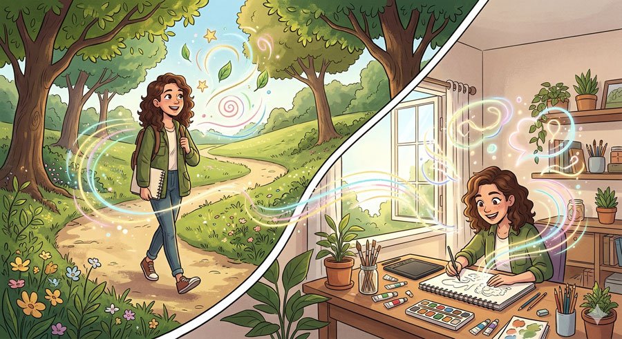 How to Break Through Creative Blocks as an Artist 13 How Movement Supports Your Creative Mind