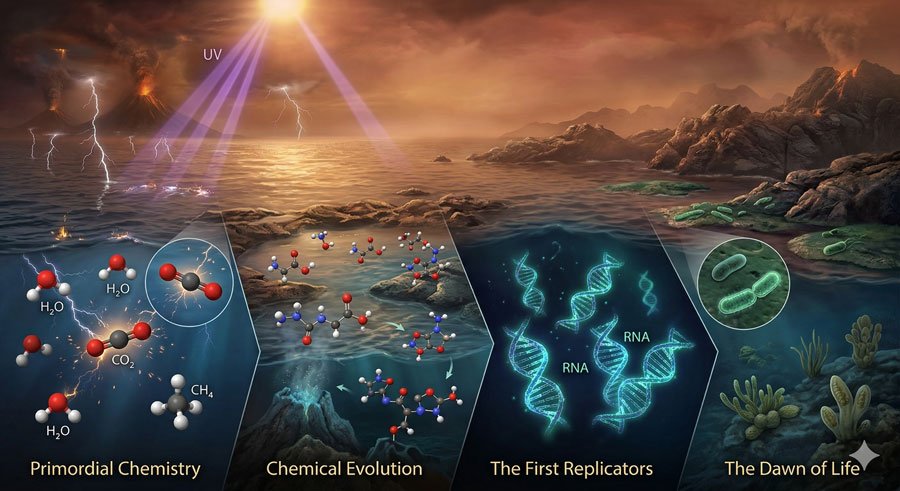 Stellar Alchemy: How the Universe Created Consciousness and Life 7 The Emergence of Life: Accident Becomes Alchemy