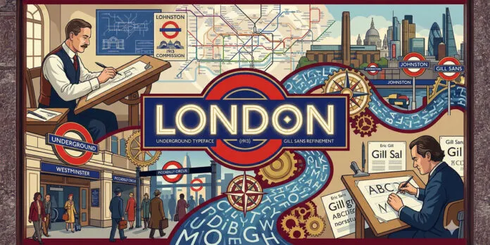 Gill Sans and Tube: How Johnston and Gill Defined London