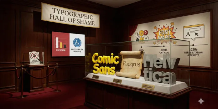 The Worst Fonts in the World: A Typographic Hall of Shame