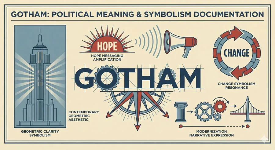 Gotham - Political Design & Elections Power 12 Gotham's Political Meaning and Symbolism