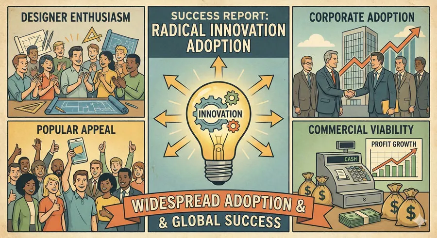 Futura - Geometric Modernism Revolution 18 Commercial Success of Radical Innovation