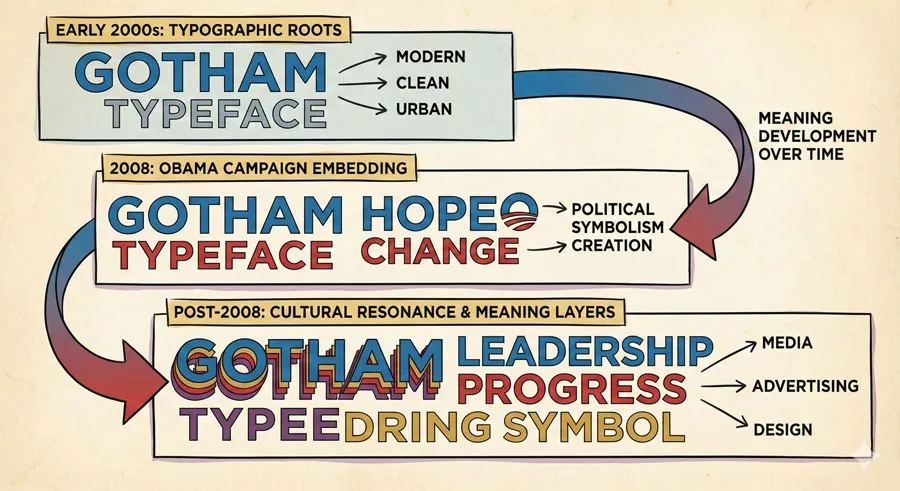 Gotham - Political Design & Elections Power 18 Cultural Associations and Typeface Meaning