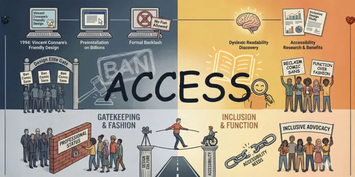 Comic Sans - Accessibility & Gatekeeping Critique