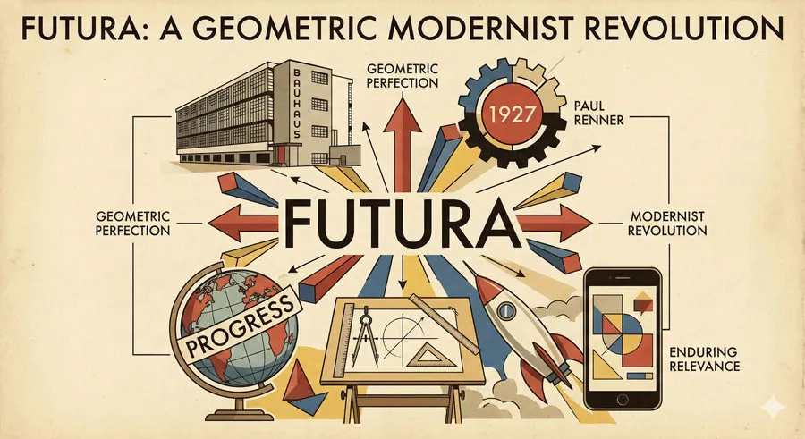 Futura - Geometric Modernism Revolution 1 Introduction: The Typeface of the Future
