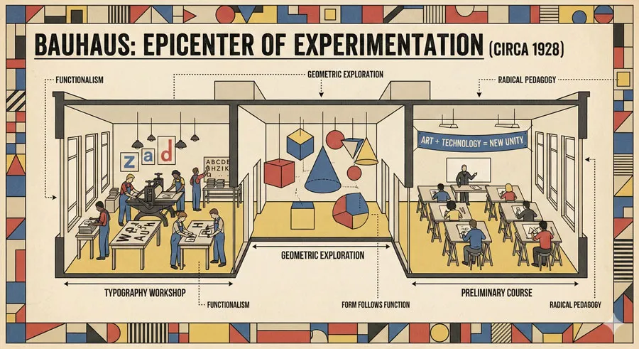 Futura - Geometric Modernism Revolution 3 Bauhaus and Design Experimentation