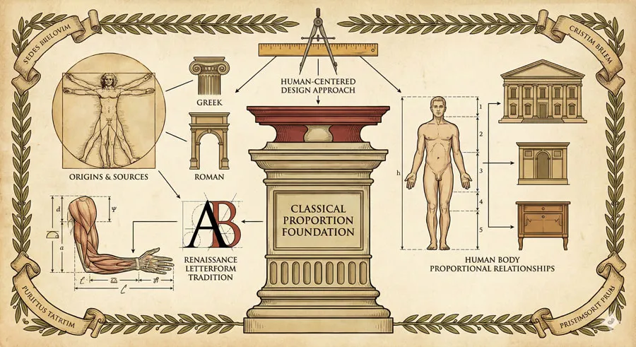 Gill Sans - Humanist Alternative Modernism 5 Classical Proportion and Human-Centered Design