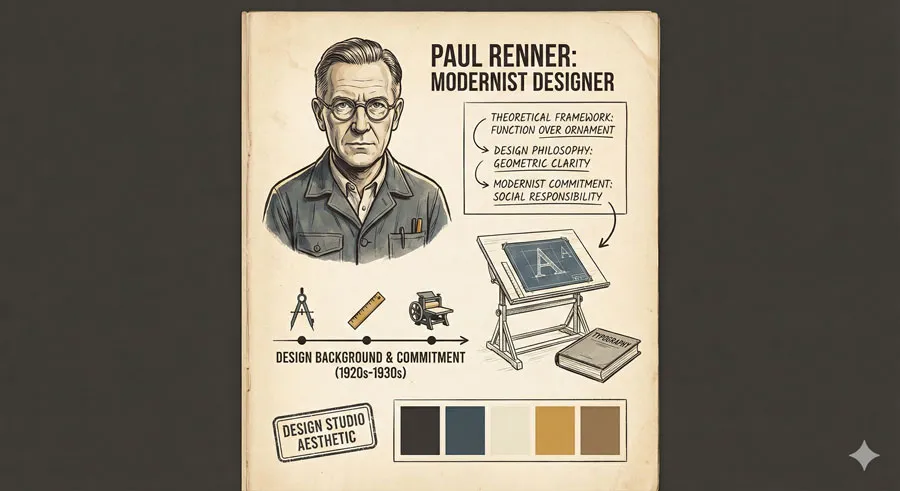 Futura - Geometric Modernism Revolution 5 Paul Renner: Designer and Modernist Visionary
